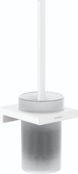 Hansgrohe AddStoris porte-brosse modèle mural blanc mat