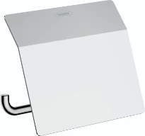 Hansgrohe AddStoris porte-rouleau avec couvercle chromé