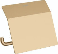 Hansgrohe AddStoris porte-rouleau avec couvercle bronze brossé