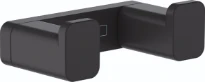 Hansgrohe AddStoris crochet double noir mat