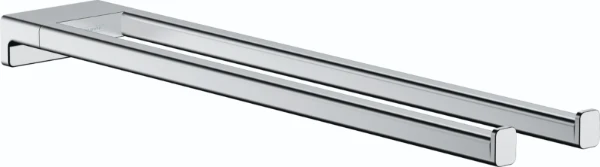 Hansgrohe AddStoris porte-serviette double chromé