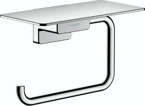 Hansgrohe AddStoris porte-rouleau avec tablette chromé