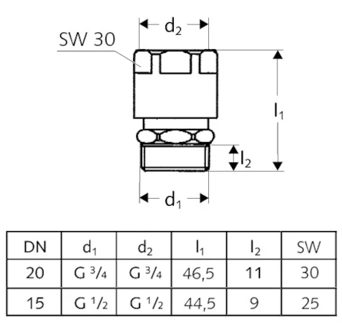 SCHELL Aérateur 1/2", chromé
