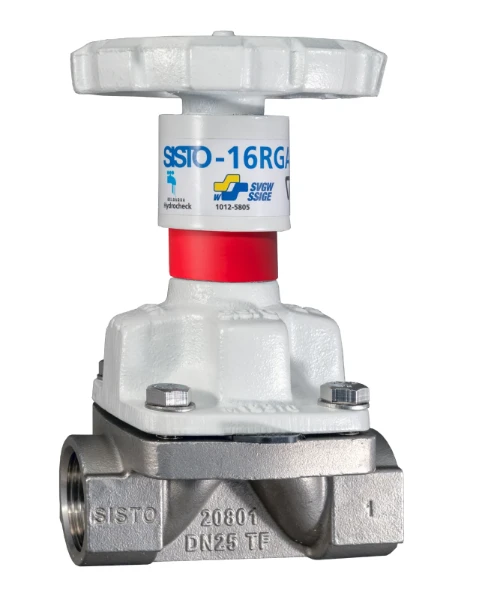 KSB Sisto-16RGAMaXX membraanafsluiter RVS FF 3 x 3