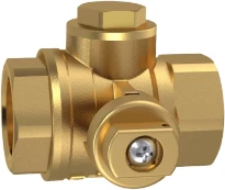Komfort vanne à bille avec filtre PN16 FF 3/4 x 3/4