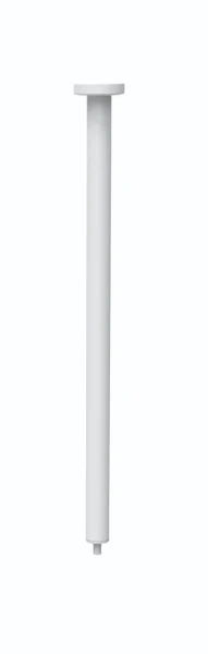 Normbau Nylon Care Plafondsteun, L = 500 mm, Wit 019