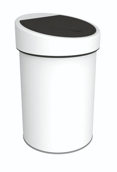Normbau Nylon Care Poubelle murale 0300499, 182 x 185 x 280 mm, Ø 182 mm, Blanc 019
