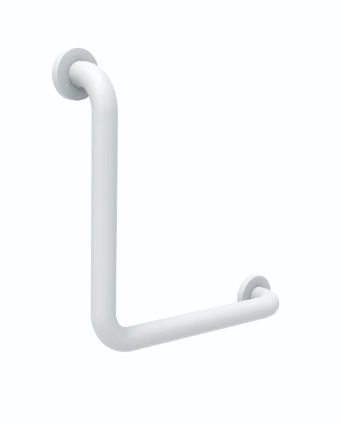Normbau Nylon Care Poignée de maintien 0300685, 500 x 950 mm, 90°, Blanc 019