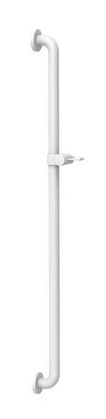 Normbau Nylon Care Douchekopstang, a = 1086 mm, Wit 019
