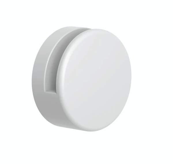 Normbau Nylon Care Support miroir, NY.SPH 82.1, Ø 40 mm, Blanc 019