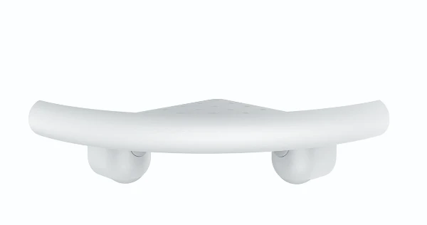 Normbau Nylon Care Hoek-legbordje, 170 x 170 x 63 mm, Wit 019