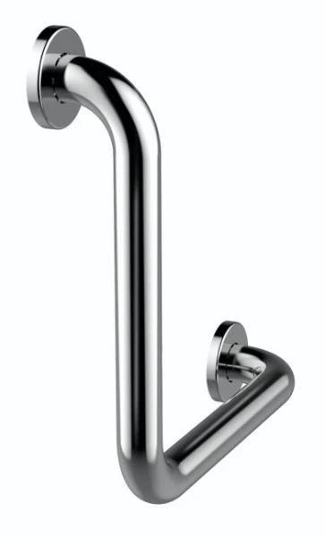 Normbau Inox Care Poignée de maintien coudée 2054025, 400 x 400 mm, 90°, Inox 009
