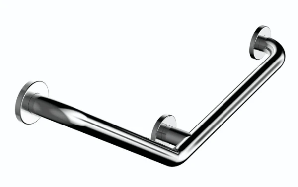 Normbau Inox Care Steungreep 2054060, 400 x 400 mm, 135°, links, Inox 009