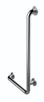 Normbau Inox Care Poignée de maintien coudée 2054141, 500 x 750 mm, 90°, droite, Inox 009