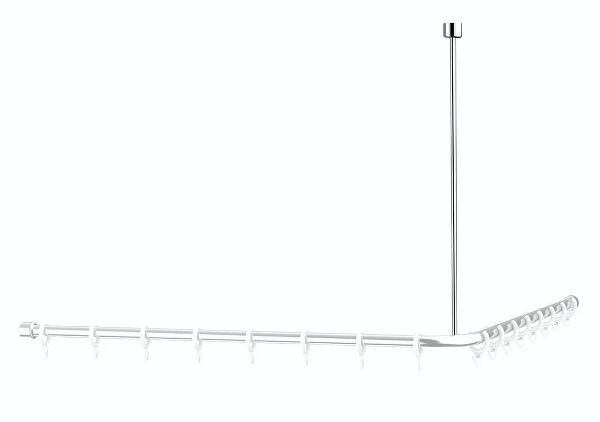 Normbau Inox Care Rehausse plafond 2065310, L = 500 mm, Inox 009