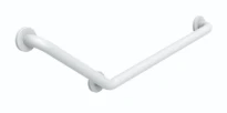 Normbau Nylon Care Poignée de maintien, 336 x 336 mm, 135°, Antibac, Blanc 019