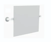 Normbau Nylon Care Miroir inclinable, 550 x 500 mm, Antibac, Blanc 019