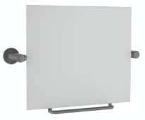 Normbau Nylon Care Miroir inclinable 4466110 Antibac, 590 x 500 mm, Blanc 019