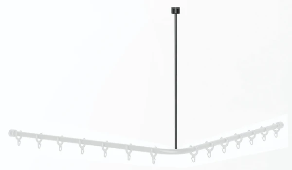 Normbau Cavere Plafondsteun 7382050, L = 500 mm, Cavere® wit 092