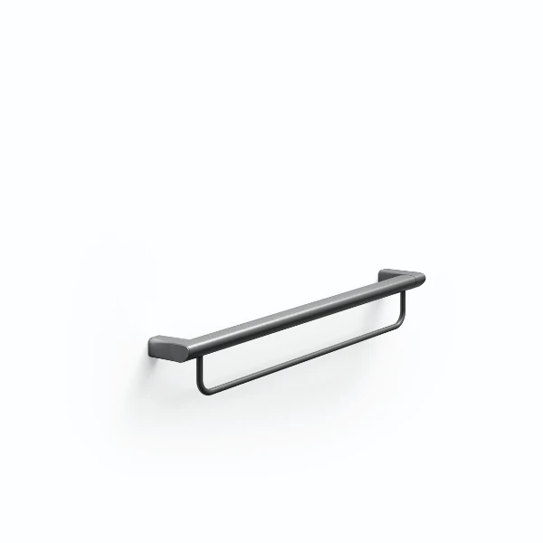 Normbau Cavere Poignée de maintien avec porte-serviette intégré 7453160, Noir carbone 091