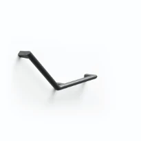 Normbau Cavere Care Poignée de maintien, 350 x 316 mm, 135°, à droite, Noir carbone 091