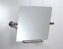 Normbau Cavere Miroir inclinable, 590 x 500 mm, Cavere® argent métallisé 096