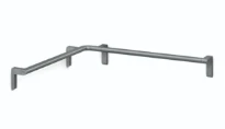 Normbau Cavere Main courante de maintien 7484075, 750 x 750 mm, Cavere® anthracite métallisé 095