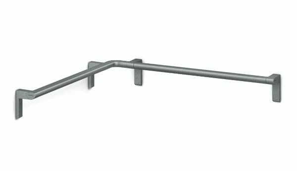 Normbau Cavere Main courante de maintien 7484075, 750 x 750 mm, Noir carbone 091