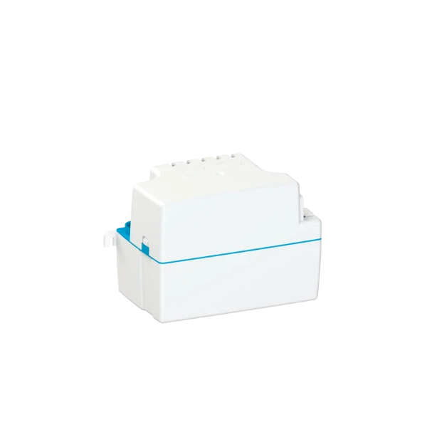 SFA Sanicondens Pro condenswaterpomp - incl. bevestigingsschroeven, inlaatadapter, uitlaatadapter (50 mm), afvoerslang (5 m), voedingskabel (1,5 m), 1 rubberen stop en 1 alarmaansluitkabel
