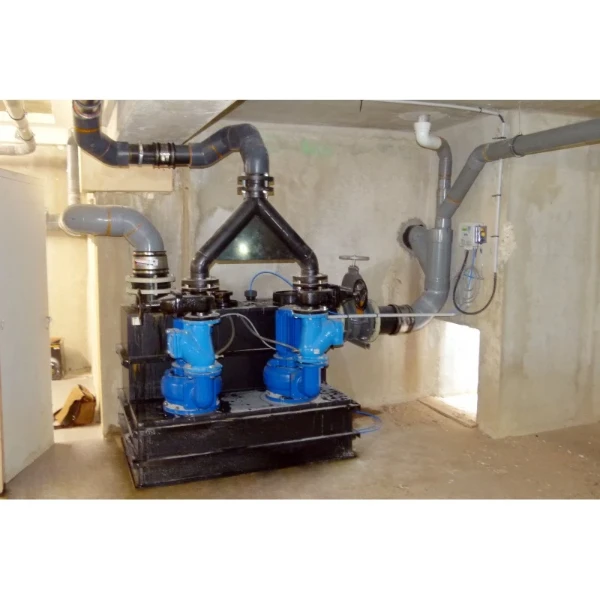 SFA SANICUBIC 2 SC7.5 T Opvoerinstallatie single channel dubbele pomp 7,5 400 V