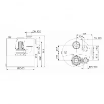 SFA SANICUBIC 1 SC3.0 T Opvoerinstallatie single channel 3,0 400 V