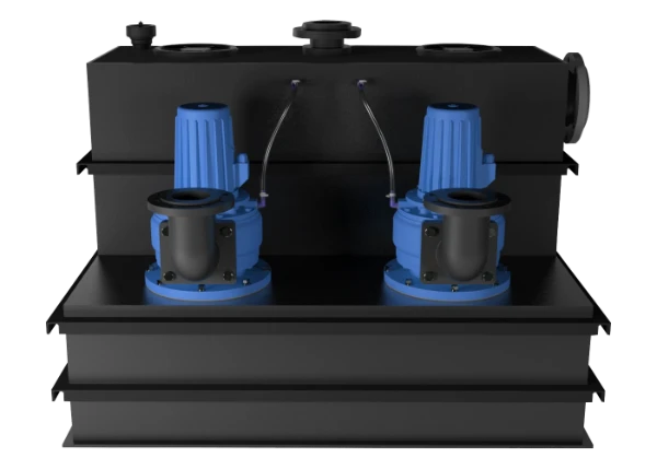SFA SANICUBIC 2 SC4.0 T Opvoerinstallatie single channel dubbele pomp 4,0 400 V