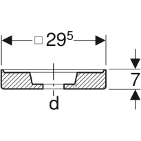 Geberit Pluvia condensisolatie 56 mm