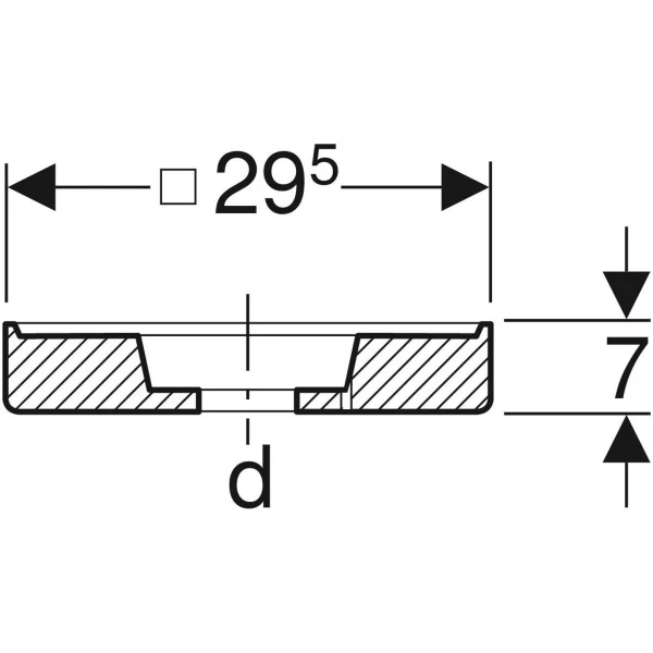 Geberit Pluvia condensisolatie 56 mm