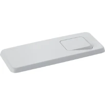 Geberit Topline bedieningsplaat voor spoel-stop spoeling alpenwit