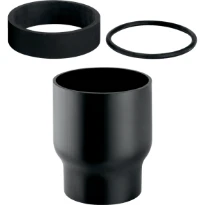 MANCHON A RESTREINDRE GEBERIT 63 MM X 80 MM noir pe