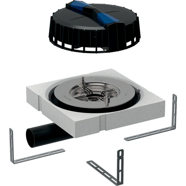 Geberit Pluvia entonnoir 56 mm (débit d'évacuation maximal 9l/s)