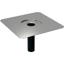 Geberit Pluvia aansluitelement pour pare-vapeur CrNi 56 mm
