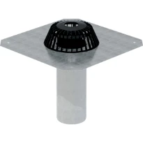 Geberit Pluvia trechter met dichtingsplaat 90 mm