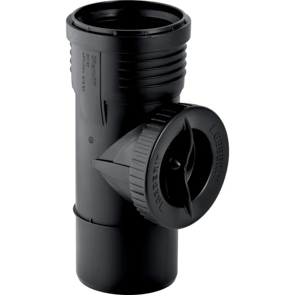 Geberit Silent-PP ontstoppingsstuk met schroefdeksel MF 50 mm