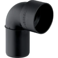 Geberit Silent-PP courbe d'évacuation 90° 32 x 46 mm
