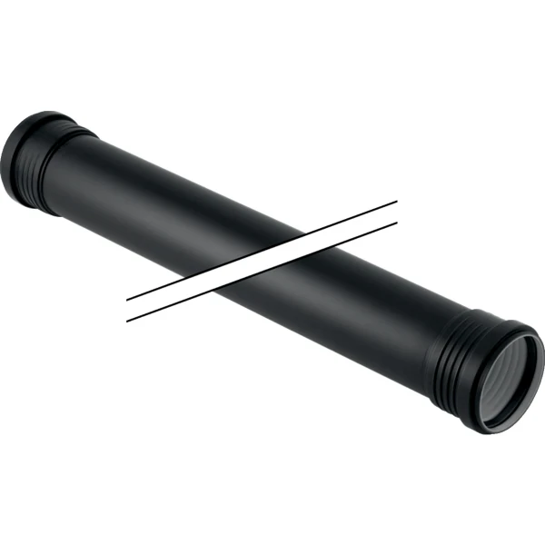 Geberit Silent-PP tuyau avec deux manchons (longueur 50cm) 32 x 2,0 mm (prix par longueur)