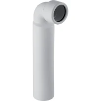 Geberit aansluitbocht 90° schroefkoppeling reductie 50 mm  x  40 mm alpenwit