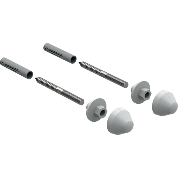 matériel de fixation geberit pour urinoir: blanc