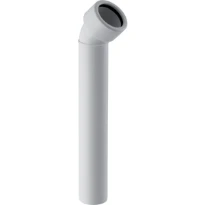 Geberit bocht 45° pp 25  cm 40 mm wit