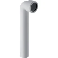 Geberit aansluitbocht 90° schroefkoppeling 50 mm alpenwit