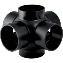 Geberit PE kogel T-stuk 4-dlg 88 5°/90° 63 mm