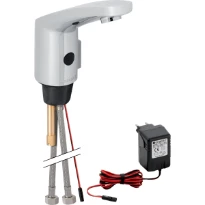 Geberit Type 185 wastafelkraan met mengventiel/hendel net chroom
