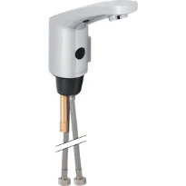 ROBINET DE LAVABO GEBERIT HYTRONIC chromé 85-wt60 infra-rouge - batterie 6v
