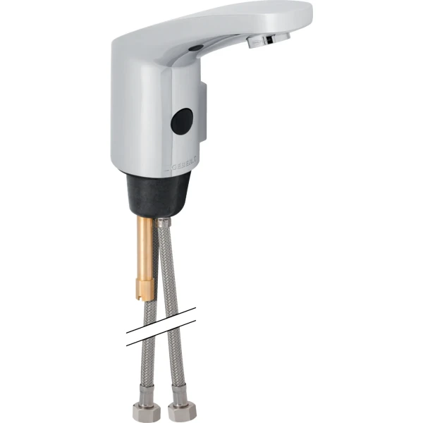 ROBINET DE LAVABO GEBERIT HYTRONIC chromé 85-wt60 infra-rouge - batterie 6v